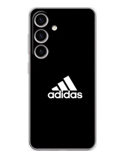 Чехол для Samsung Galaxy S25 с картинкой «Черная классика Adidas» Чехол для Samsung Galaxy S25 с картинкой «Черная классика Adidas»