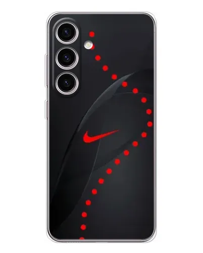 Чехол для Samsung Galaxy S25 с картинкой «Абстрактный дизайн Nike» Чехол для Samsung Galaxy S25 с картинкой «Абстрактный дизайн Nike»