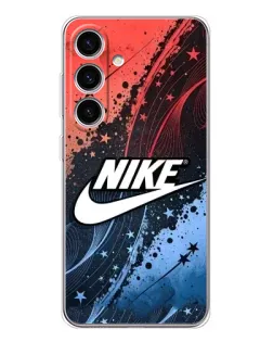 Чехол для Samsung Galaxy S25 с картинкой «Градиентный принт Найк» Чехол для Samsung Galaxy S25 с картинкой «Градиентный принт Найк»