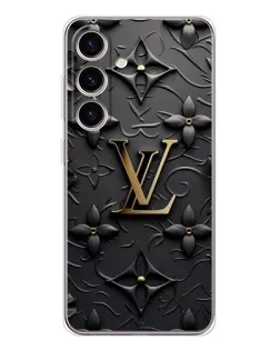 Чехол для Samsung Galaxy S25 с картинкой «Кожаная текстура LV» Чехол для Samsung Galaxy S25 с картинкой «Кожаная текстура LV»