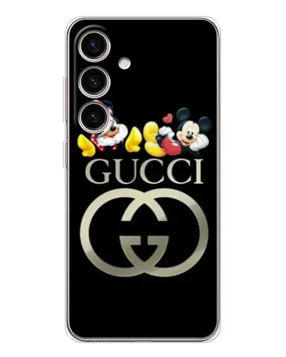 Чехол для Samsung Galaxy S25 с картинкой «Gucci — герои Disney»