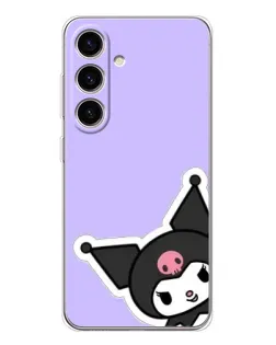 Чехол для Samsung Galaxy S25 с картинкой «Забавная Kuromi» Чехол для Samsung Galaxy S25 с картинкой «Забавная Kuromi»