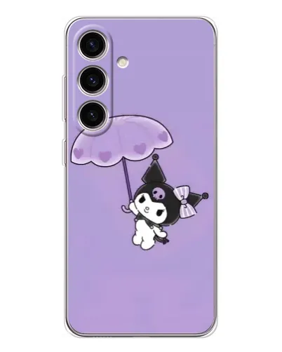 Чехол для Samsung Galaxy S25 с картинкой «Kuromi с зонтиком» Чехол для Samsung Galaxy S25 с картинкой «Kuromi с зонтиком»