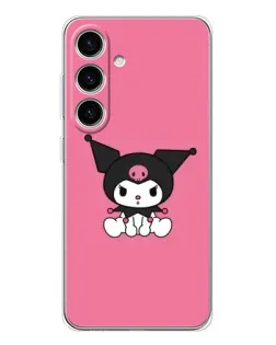 Чехол для Samsung Galaxy S25 с картинкой «Хмурая Kuromi» Чехол для Samsung Galaxy S25 с картинкой «Хмурая Kuromi»