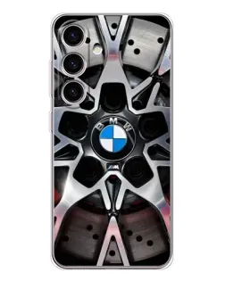 Чехол для Samsung Galaxy S25 с картинкой «BMW — деталь диска»