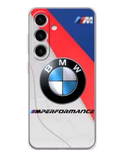 Чехол для Samsung Galaxy S25 с картинкой «BMW Performance стиль»