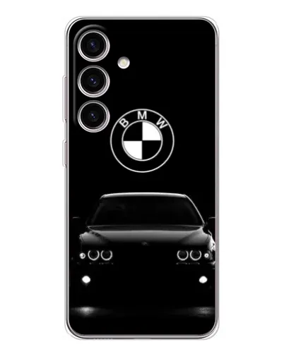 Чехол для Samsung Galaxy S25 с картинкой «BMW — взгляд из темноты»