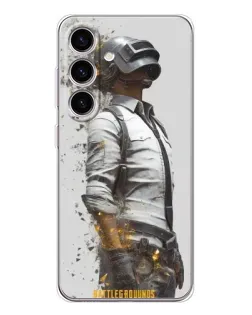 Чехол для Samsung Galaxy S25 с картинкой «PUBG — боец в пыли» Чехол для Samsung Galaxy S25 с картинкой «PUBG — боец в пыли»