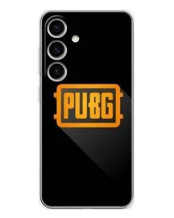 Чехол для Samsung Galaxy S25 с картинкой «PUBG — рамка лого» Чехол для Samsung Galaxy S25 с картинкой «PUBG — рамка лого»