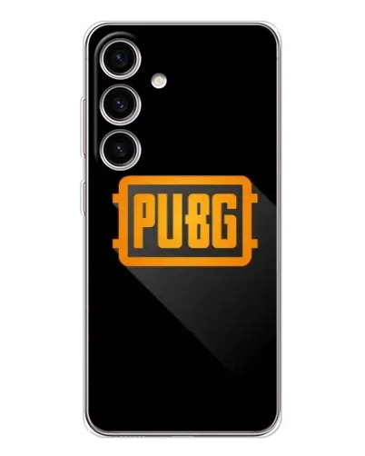 Чехол для Samsung Galaxy S25 с картинкой «PUBG — рамка лого» Чехол для Samsung Galaxy S25 с картинкой «PUBG — рамка лого»