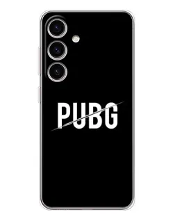 Чехол для Samsung Galaxy S25 с картинкой «PUBG — белый логотип» Чехол для Samsung Galaxy S25 с картинкой «PUBG — белый логотип»