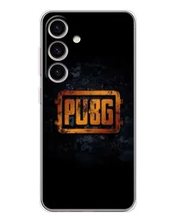 Чехол для Samsung Galaxy S25 с картинкой «PUBG — золотой логотип» Чехол для Samsung Galaxy S25 с картинкой «PUBG — золотой логотип»