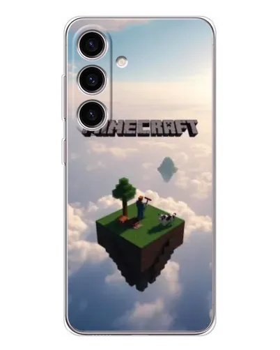 Чехол для Samsung Galaxy S25 с картинкой «Небесный остров»