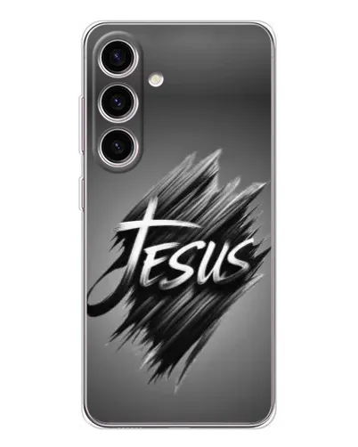 Чехол для Samsung Galaxy S25 с картинкой «Надпись Jesus Graffiti» Чехол для Samsung Galaxy S25 с картинкой «Надпись Jesus Graffiti»