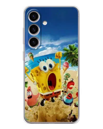 Чехол для Samsung Galaxy S25 с картинкой «Развлечения на пляже»