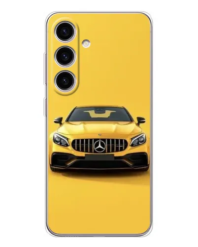 Чехол для Samsung Galaxy S25 с картинкой «Желтый Mercedes GT» Чехол для Samsung Galaxy S25 с картинкой «Желтый Mercedes GT»