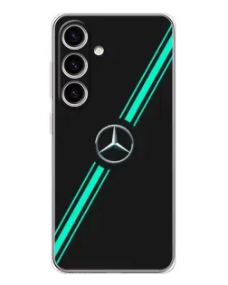 Чехол для Samsung Galaxy S25 с картинкой «Спортивные линии Mercedes» Чехол для Samsung Galaxy S25 с картинкой «Спортивные линии Mercedes»