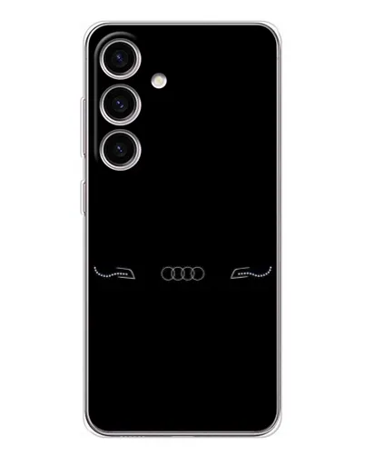Чехол для Samsung Galaxy S25 с картинкой «Audi — световой подпись» Чехол для Samsung Galaxy S25 с картинкой «Audi — световой подпись»