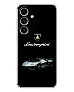 Чехол для Samsung Galaxy S25 с картинкой «Логотип Lamborghini классика» Чехол для Samsung Galaxy S25 с картинкой «Логотип Lamborghini классика»