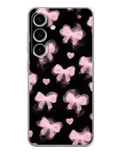 Чехол для Samsung Galaxy S25 с картинкой «Геометрия банта»