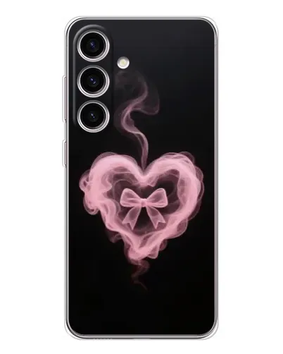 Чехол для Samsung Galaxy S25 с картинкой «Дымчатое сердце»