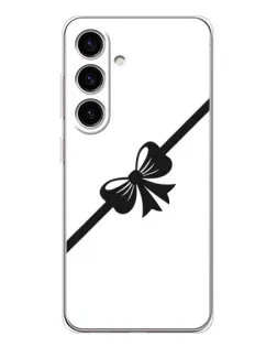 Чехол для Samsung Galaxy S25 с картинкой «Диагональный бант» Чехол для Samsung Galaxy S25 с картинкой «Диагональный бант»