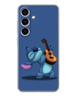 Чехол для Samsung Galaxy S25 с картинкой «Стич с укулеле» Чехол для Samsung Galaxy S25 с картинкой «Стич с укулеле»