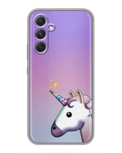 Чехол для Samsung Galaxy S26 Edge с картинкой «Единорог градиент»
