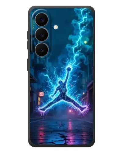 Чехол для Samsung Galaxy S26 Plus с картинкой «Jordan Gold Jumpman»