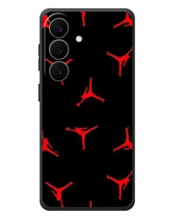 Чохол для Samsung Galaxy S26 Plus з картинкою «Jordan Red Pattern»