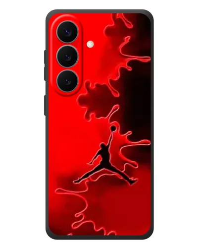Чехол для Samsung Galaxy S26 Plus с картинкой «Jordan Red Smoke»