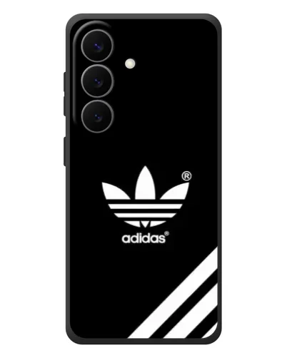 Чехол для Samsung Galaxy S26 Plus с картинкой «Adidas с диагональными полосами» Чехол для Samsung Galaxy S26 Plus с картинкой «Adidas с диагональными полосами»