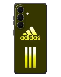 Чехол для Samsung Galaxy S26 Plus с картинкой «Оливковый градиент Adidas»