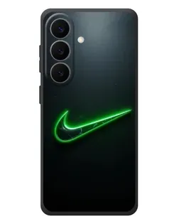 Чехол для Samsung Galaxy S26 Plus с картинкой «Неоновый контур Nike» Чехол для Samsung Galaxy S26 Plus с картинкой «Неоновый контур Nike»