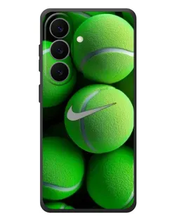 Чехол для Samsung Galaxy S26 Plus с картинкой «Теннисные мячи Найк» Чехол для Samsung Galaxy S26 Plus с картинкой «Теннисные мячи Найк»