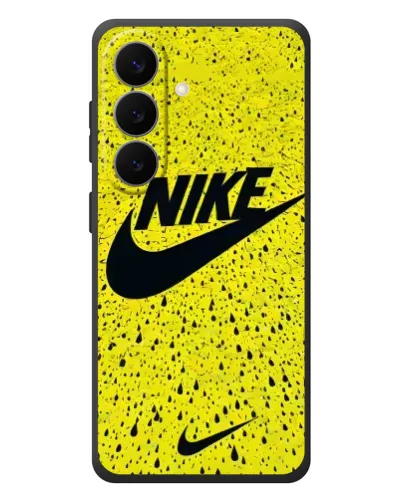 Чехол для Samsung Galaxy S26 Plus с картинкой «Желтый текстурный Nike» Чехол для Samsung Galaxy S26 Plus с картинкой «Желтый текстурный Nike»