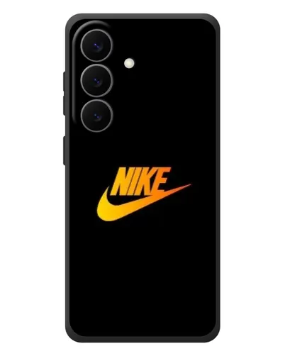 Чехол для Samsung Galaxy S26 Plus с картинкой «Золотой логотип Nike» Чехол для Samsung Galaxy S26 Plus с картинкой «Золотой логотип Nike»