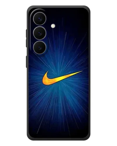 Чехол для Samsung Galaxy S26 Plus с картинкой «Синий пульс Nike» Чехол для Samsung Galaxy S26 Plus с картинкой «Синий пульс Nike»