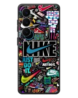 Чехол для Samsung Galaxy S26 Plus с картинкой «Яркий коллаж Nike» Чехол для Samsung Galaxy S26 Plus с картинкой «Яркий коллаж Nike»