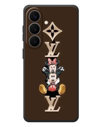 Чехол для Samsung Galaxy S26 Plus с картинкой «LV и Микки Маус» Чехол для Samsung Galaxy S26 Plus с картинкой «LV и Микки Маус»