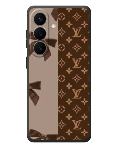 Чехол для Samsung Galaxy S26 Plus с картинкой «Louis Vuitton — банты» Чехол для Samsung Galaxy S26 Plus с картинкой «Louis Vuitton — банты»