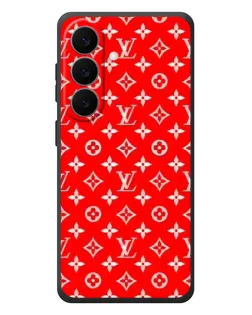Чехол для Samsung Galaxy S26 Plus с картинкой «Яркий паттерн LV»