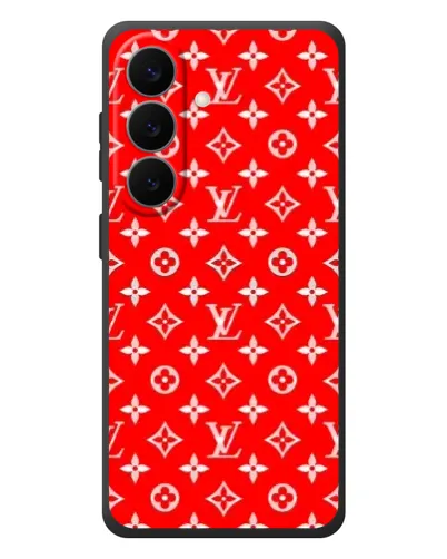 Чехол для Samsung Galaxy S26 Plus с картинкой «Яркий паттерн LV» Чехол для Samsung Galaxy S26 Plus с картинкой «Яркий паттерн LV»