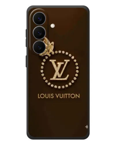 Чехол для Samsung Galaxy S26 Plus с картинкой «LV — золотая печать» Чехол для Samsung Galaxy S26 Plus с картинкой «LV — золотая печать»