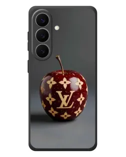 Чехол для Samsung Galaxy S26 Plus с картинкой «Красное яблоко LV»