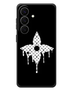 Чехол для Samsung Galaxy S26 Plus с картинкой «Цветочная монограмма»