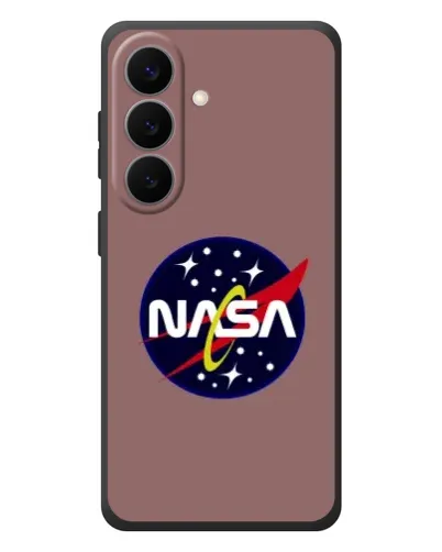 Чехол для Samsung Galaxy S26 Plus с картинкой «NASA — ретро космос»