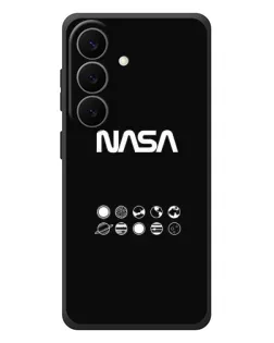 Чохол для Samsung Galaxy S26 Plus з картинкою «NASA — технічний принт» Чохол для Samsung Galaxy S26 Plus з картинкою «NASA — технічний принт»