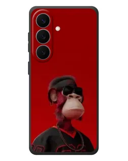 Чохол для Samsung Galaxy S26 Plus з картинкою «Bored Ape в червоному»