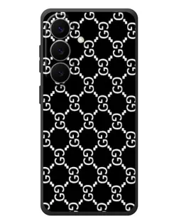Чехол для Samsung Galaxy S26 Plus с картинкой «Gucci — сетчатый паттерн»